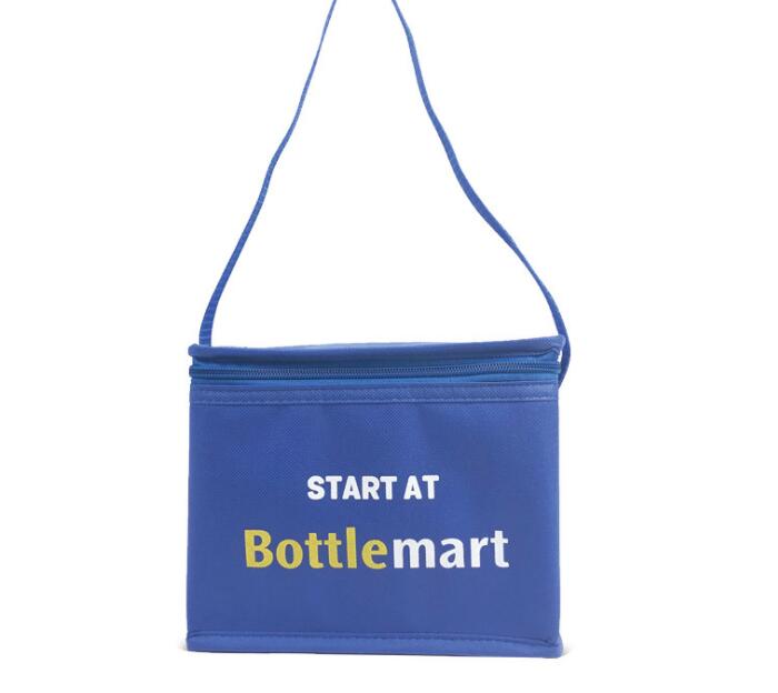 Insulation cooler bag for fresh food-Super market carry bag for ice food